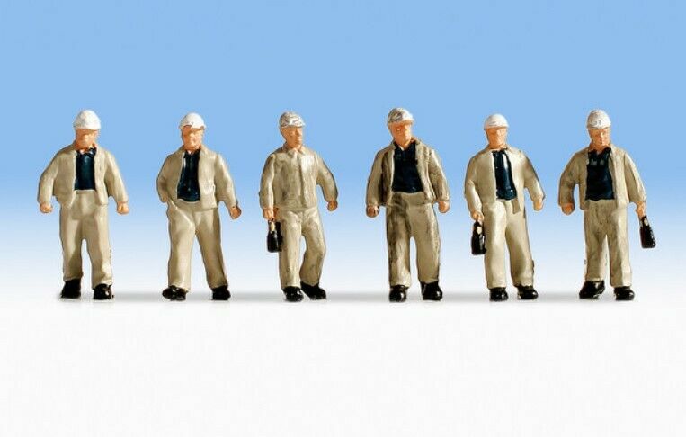 H0 escala 1:87 ho figuras modelismo Noch 15042 Mineros