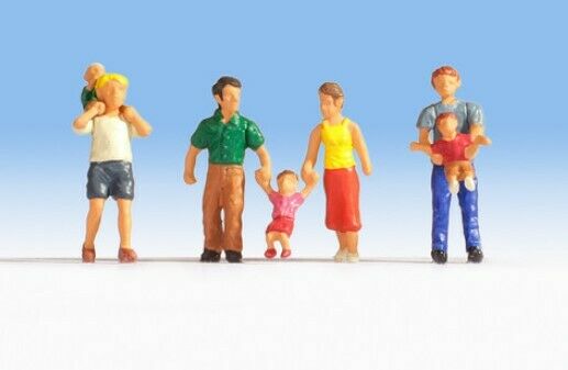 H0 escala 1:87 figuras modelismo maqueta trenes Noch 15592 parents childrens