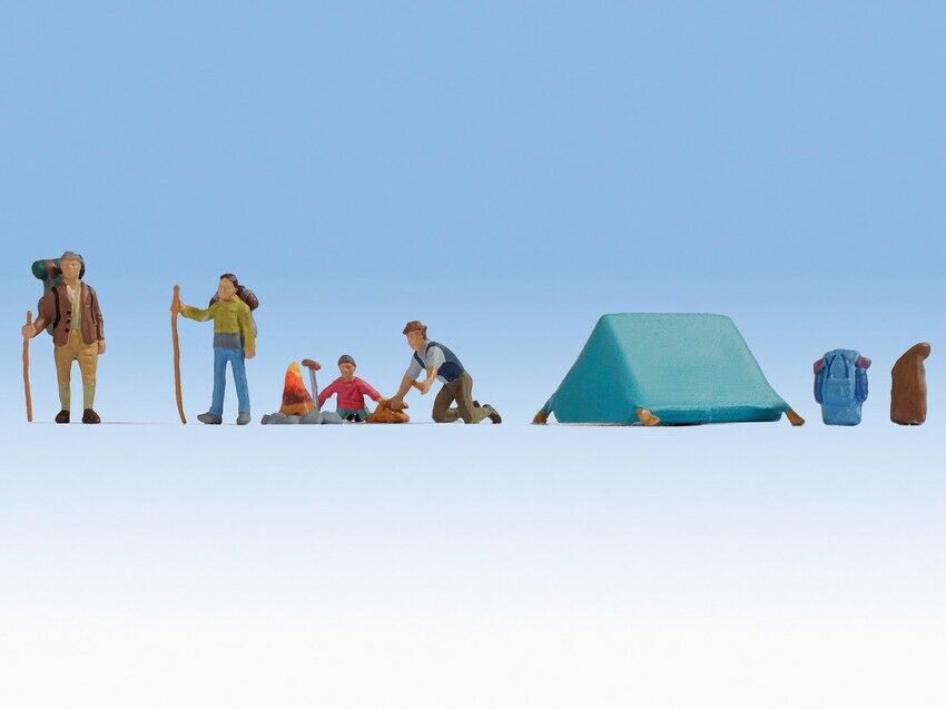 Noch 36876 figuras Camping scenery People N escala 1:160