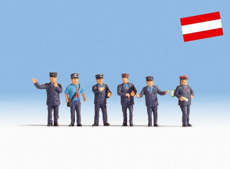 H0 escala 1:87 ho figuras modelismo Personal ferroviario Austria Noch 15267