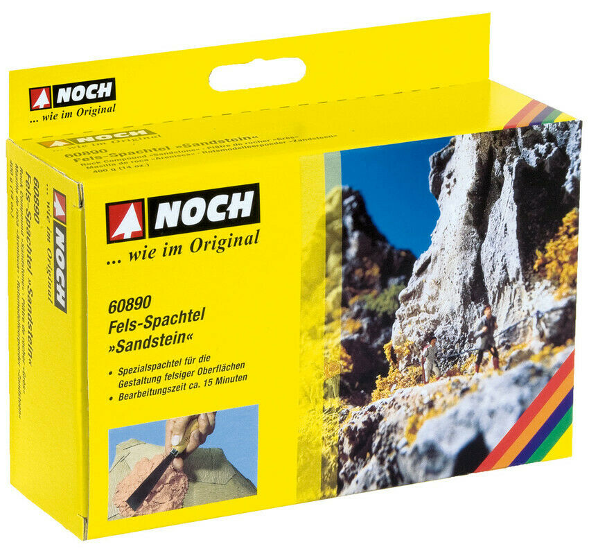 H0 1:87 escala Noch 60890 Masilla de roca Arenisca Rock Compound