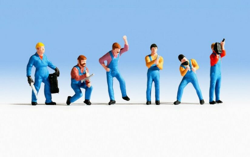 H0 escala 1:87 ho figuras modelismo Noch 15108 Mecanicos