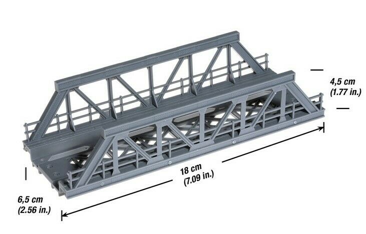 Noch 21330 Puente Approach Bridge 18cm escala H0 1:87