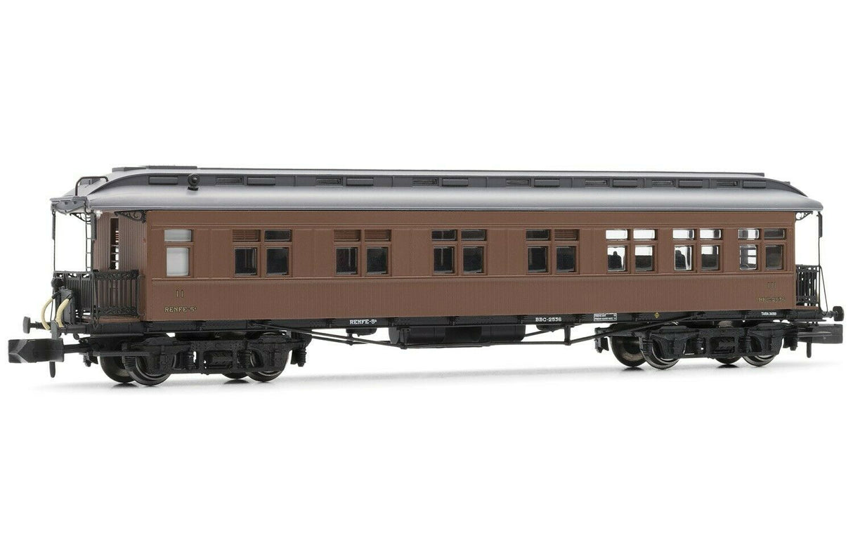 N 1:160 escala trenes Arnold HN-4224 Coche Costa RENFE techo con linternón