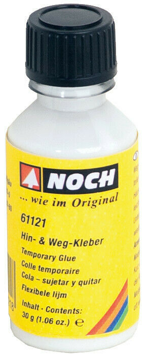 H0 1:87 escala Noch 61121 Cola Pegamento Adhesivo Temporary Glue Noch