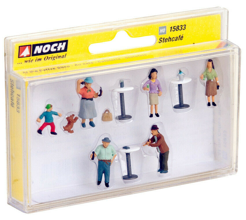 H0 escala 1:87 figuras modelismo Noch 15833 Cafeteria