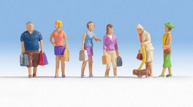 Noch 15518 figuras shopping salir de compras escala H0 1:87 ho 00