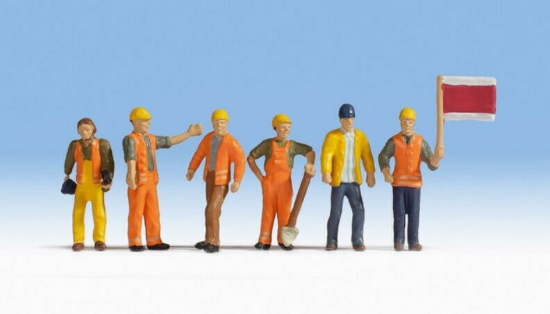 N 1:160 escala figuras modelismo Noch 36277 Obreros de via