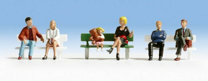 Noch 15530 figuras personas sentadas escala H0 1:87 ho 00