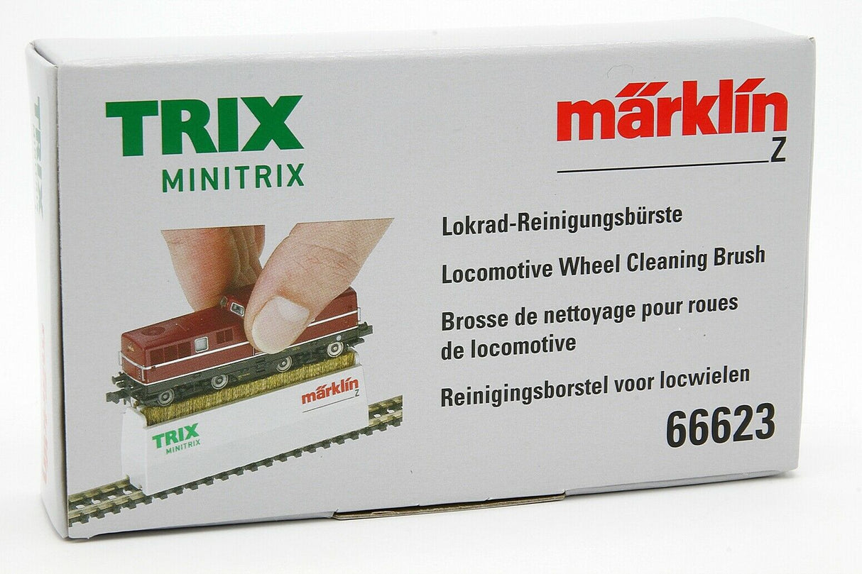 Märklin Trix 66623 – Cepillo limpiador de ruedas para locomotoras escala N/Z