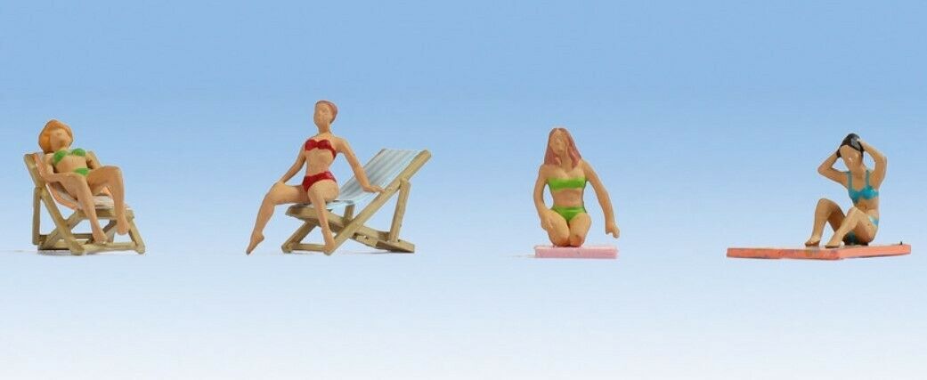 Noch 36851 figuras personas tomando el sol Sunbathers N escala 1:160