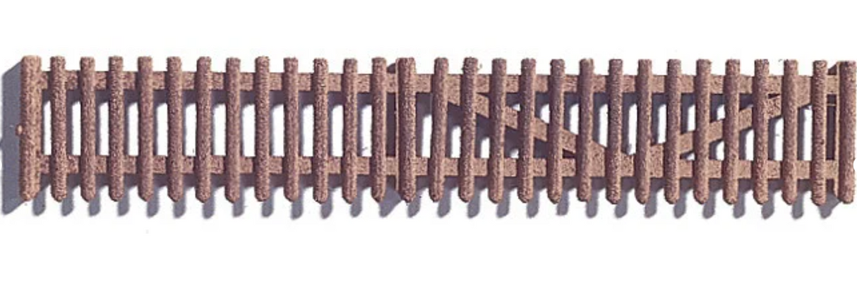 H0 1:87 escala Noch 13070 cercas de jardín 22 piezas 91 cm de largo