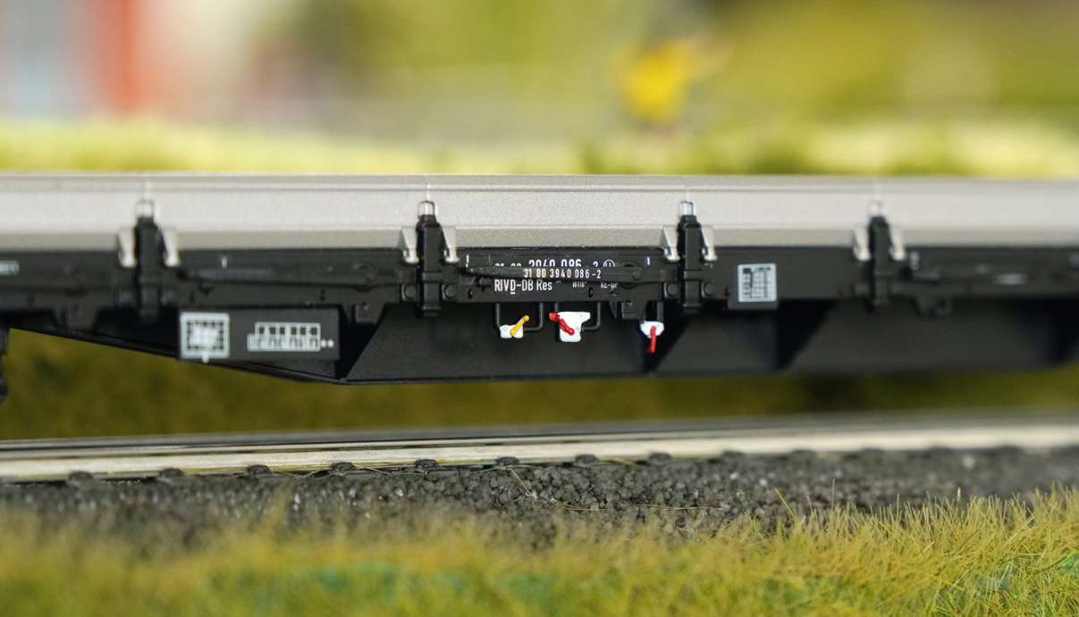 H0 1:87 escala Märklin 47129 vagón mercancías Tipo Res Low Side Car DB