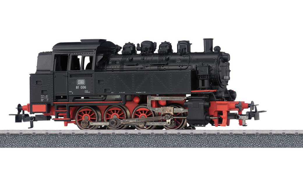 H0 1:87 Märklin 36321 Start up Digital Locomotora con ténder de la serie 81 DB