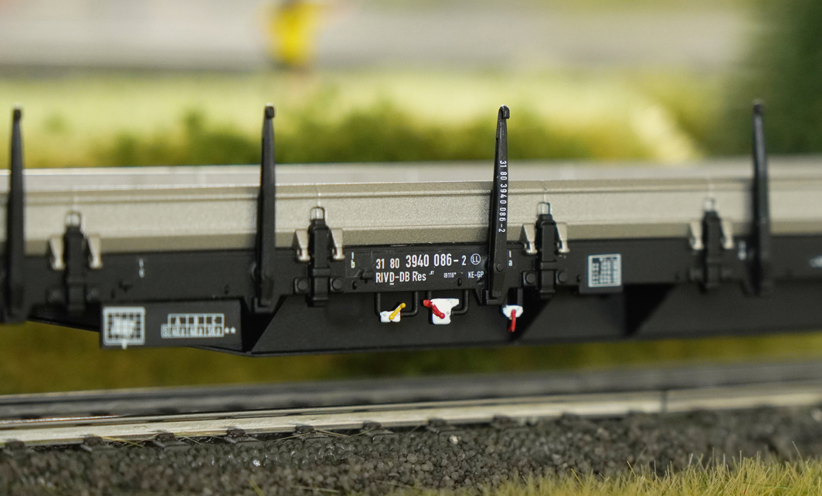 H0 1:87 escala Märklin 47129 vagón mercancías Tipo Res Low Side Car DB