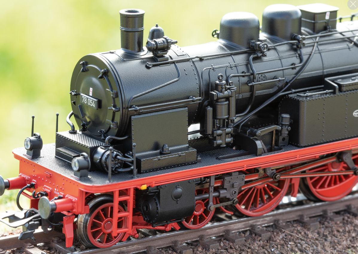 H0 1:87 escala Märklin 39790 Locomotora de vapor de la clase 78 DB