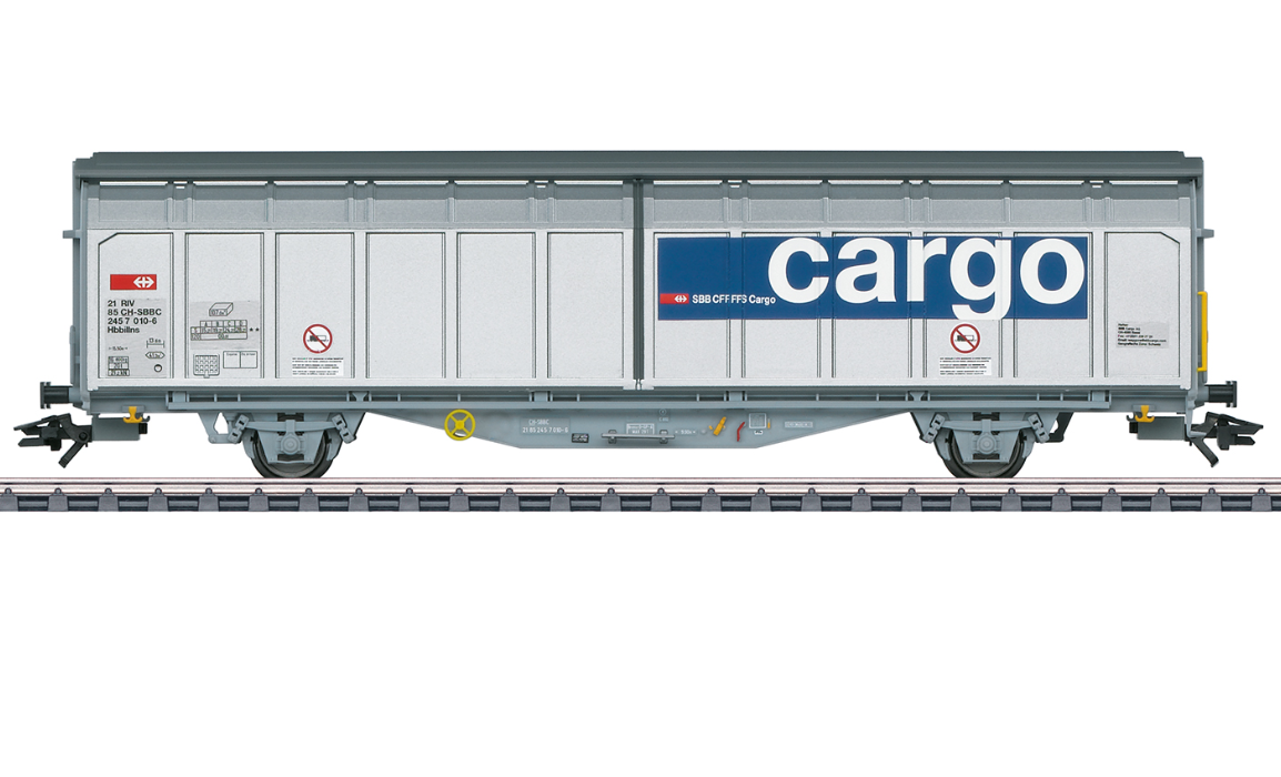 H0 1:87 escala Märklin 48015 Vagón de paredes correderas Hbbillns SBB CFF