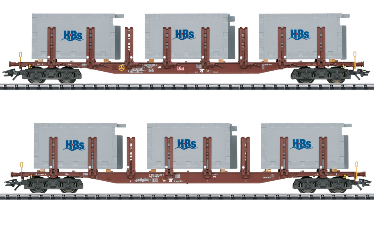 Trix 24141 Set de vagones de teleros "Sistemas de baño" H0 escala 1:87