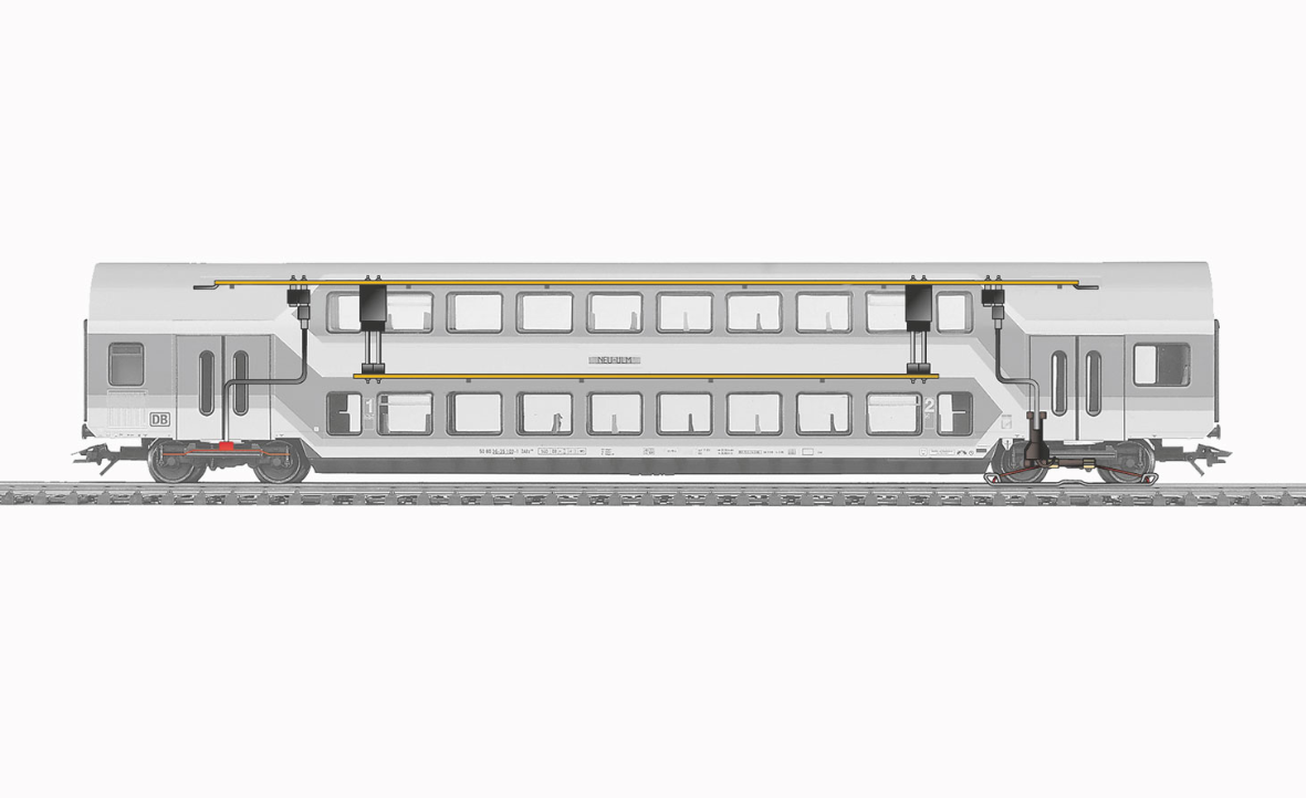 H0 1:87 escala Märklin 73141 Iluminación interior de LEDs