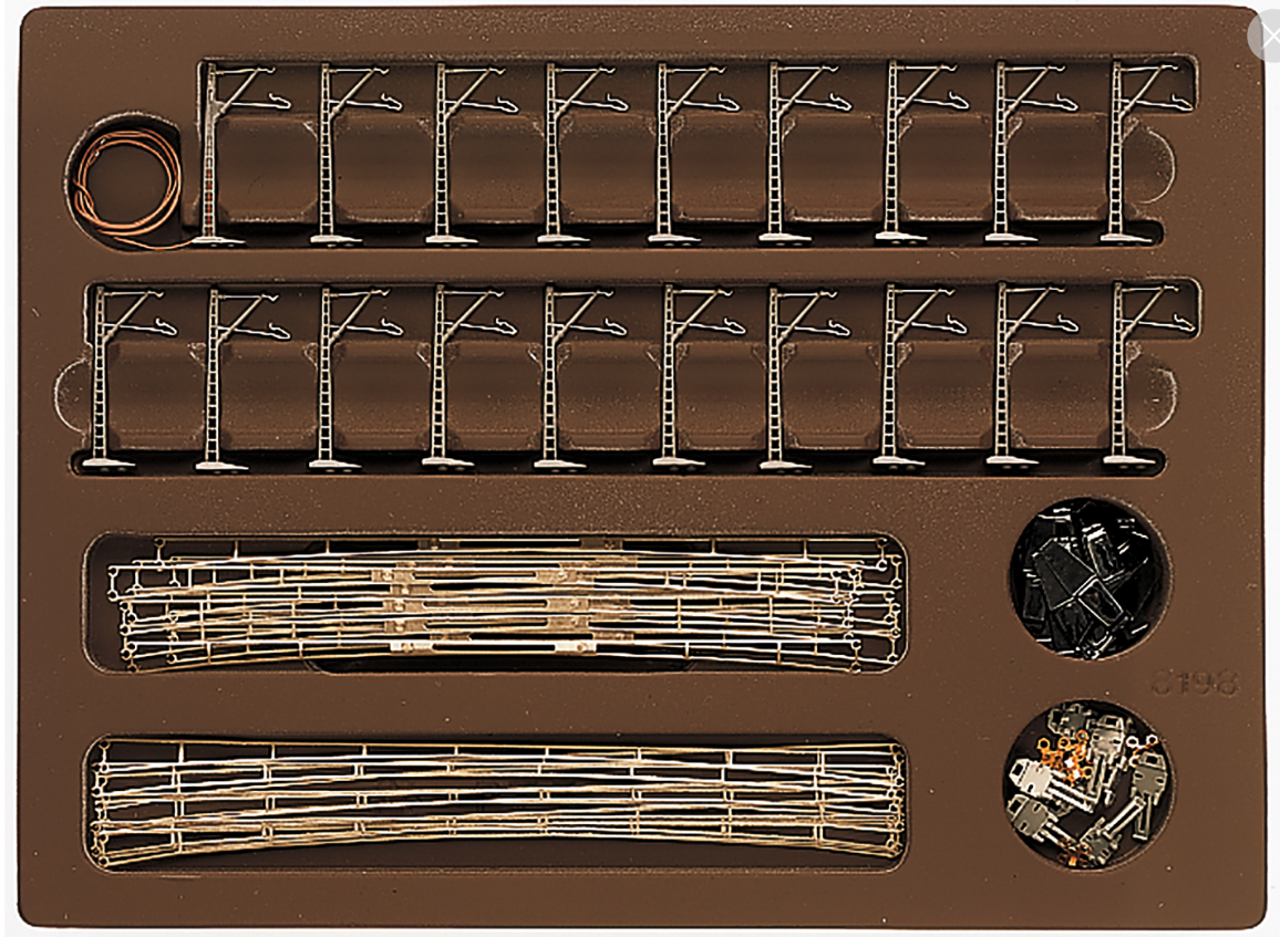 Z 1:220 Märklin 8198 Caja de catenaria S+E