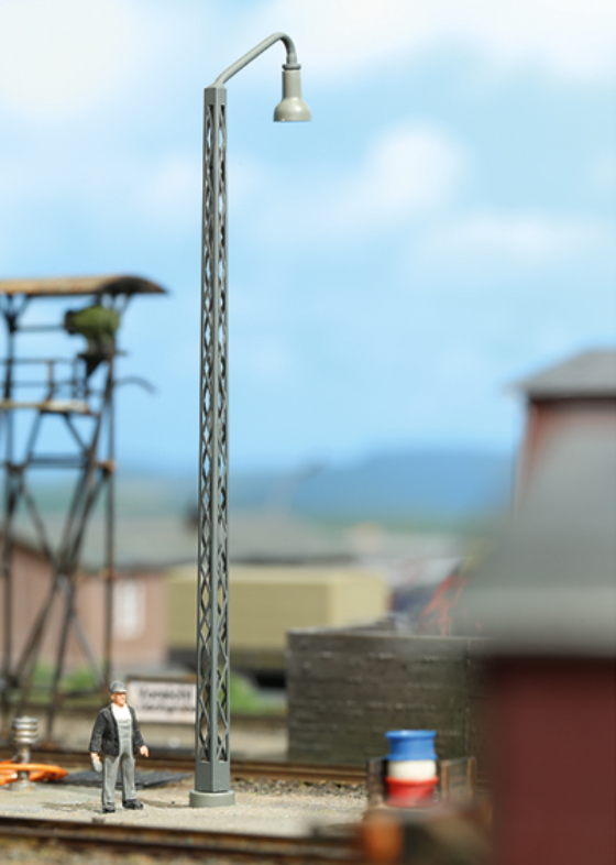H0 1:87 escala Märklin 72814 Luminaria de poste de celosía