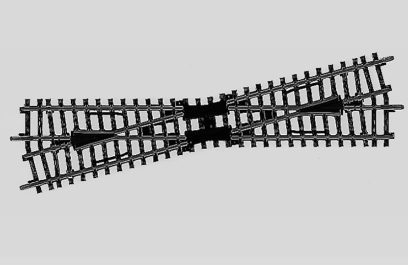 H0 1:87 escala Märklin 2257 vía de cruce travesía ordinaria 225mm