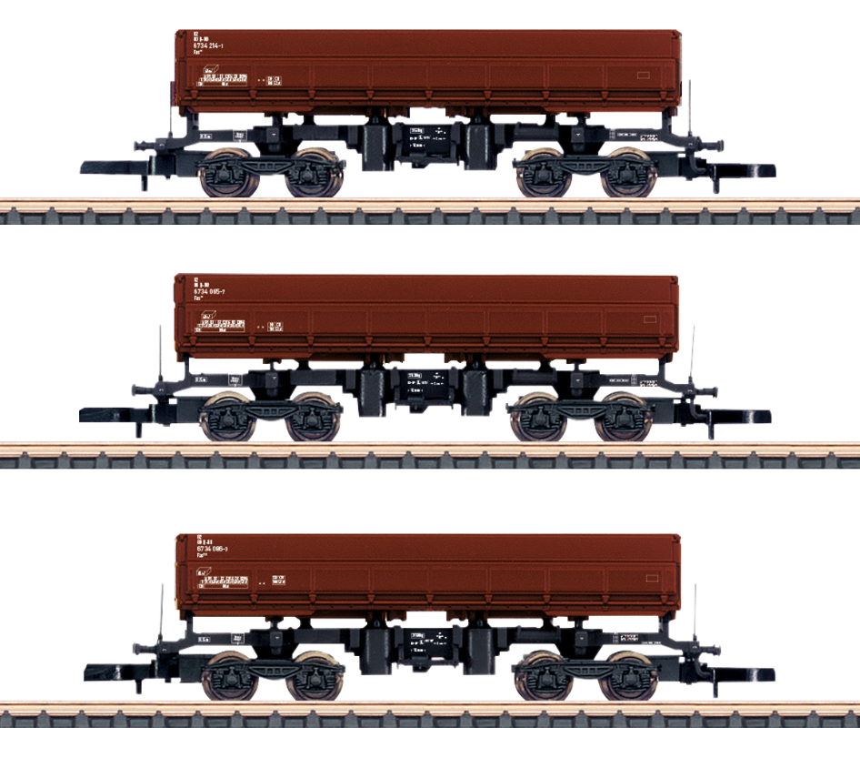 Z 1:220 Märklin 82436 Set de vagones Vagones de vuelco lateral Fas 126