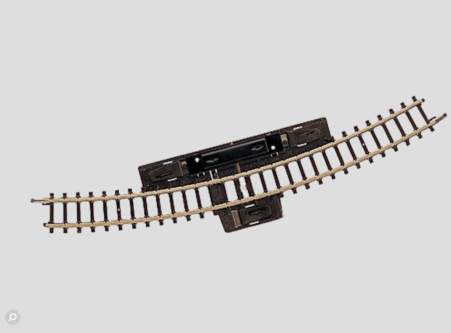 Z 1:220 Märklin 8539 Vía de conmutación curva Radio 220 mm. 30