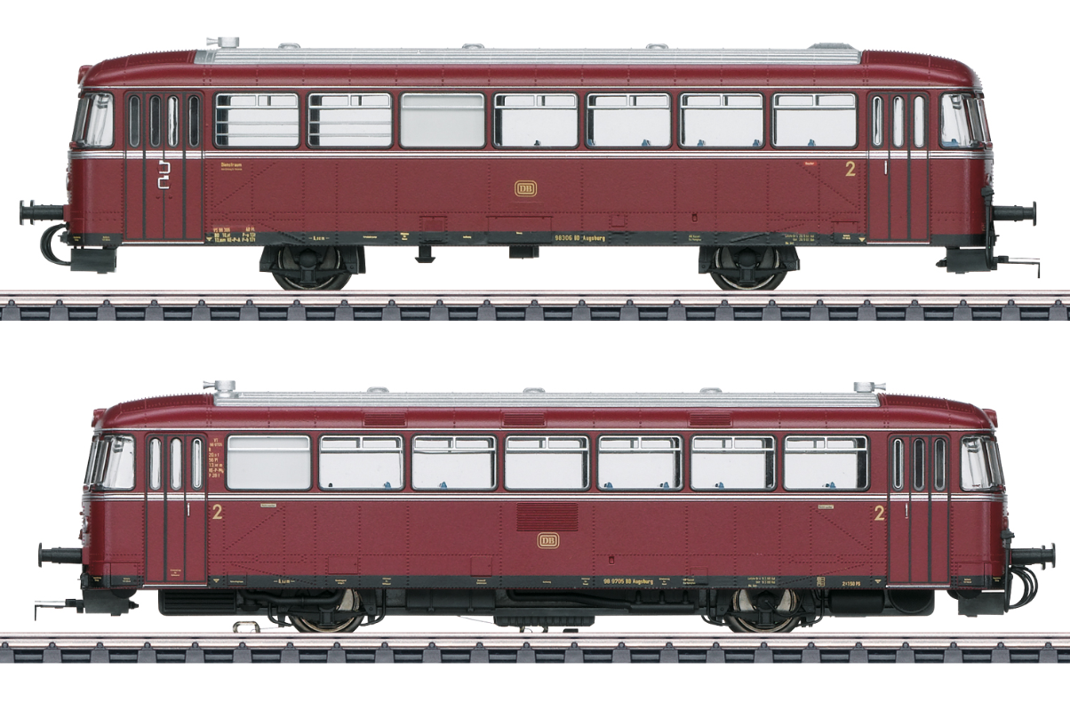 H0 1:87 Märklin 39978 Digital locomotora de la serie VT 98.9 DB Ferrocarriles Federales