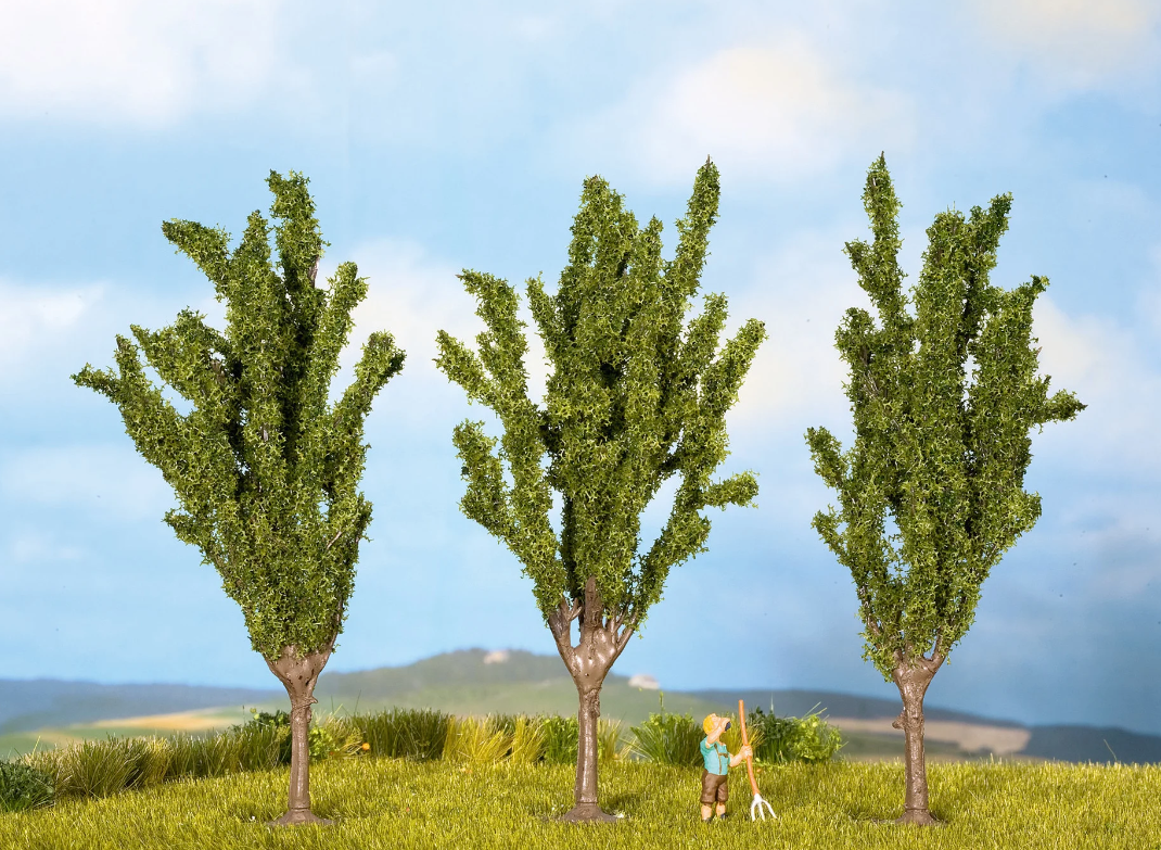 🧨 Liquidación – N y Z escala Noch 25525 Arboles alamos poplars 3 piezas
