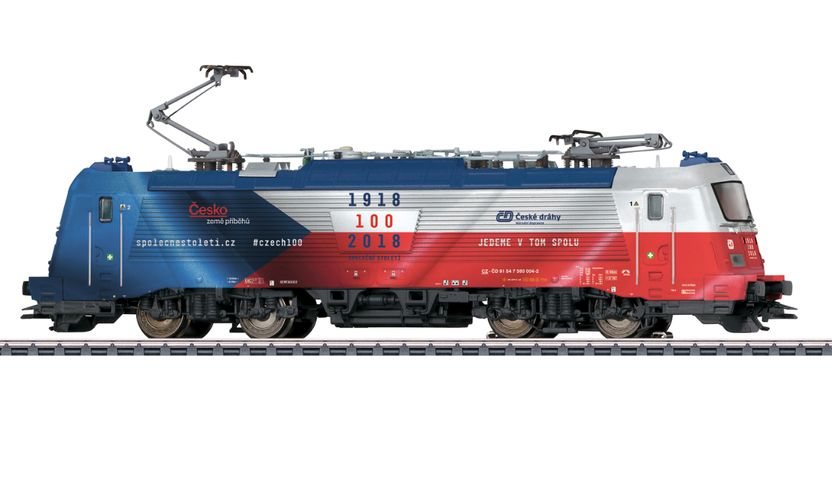 H0 1:87 Märklin 36201 Digital Locomotora eléctrica de la serie 380 Škoda modelo 109 E CD
