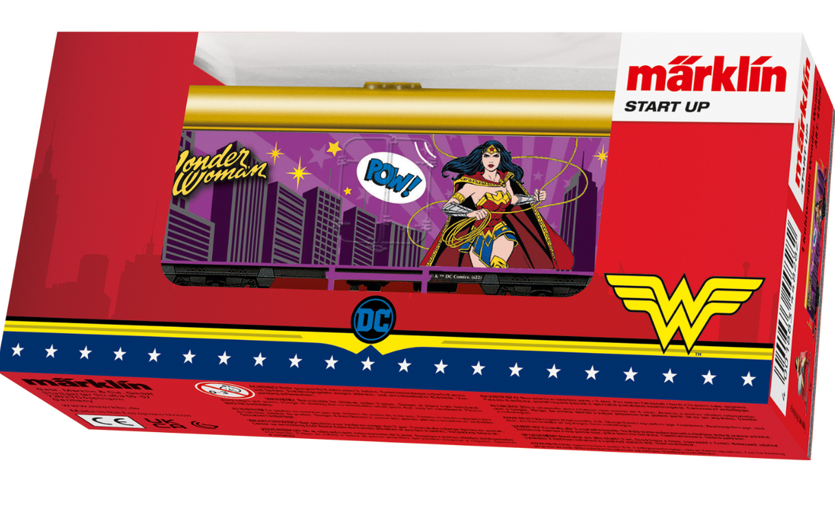 H0 1:87 escala Märklin 44828 Start up Vagón frigorífico Wonder Woman