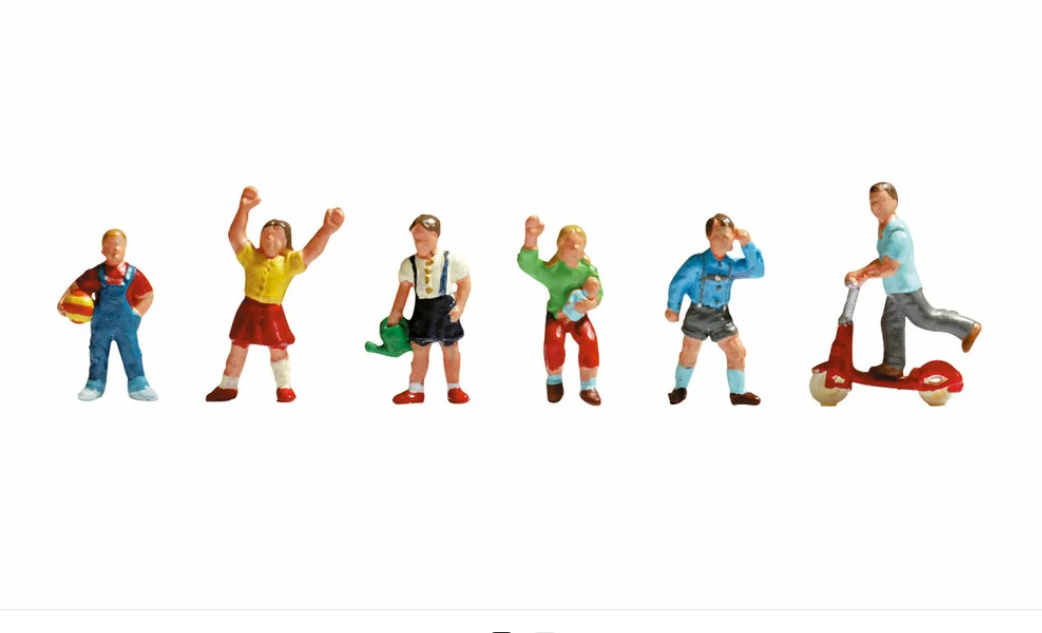 Noch 36815 figuras niños jugando N escala 1:160