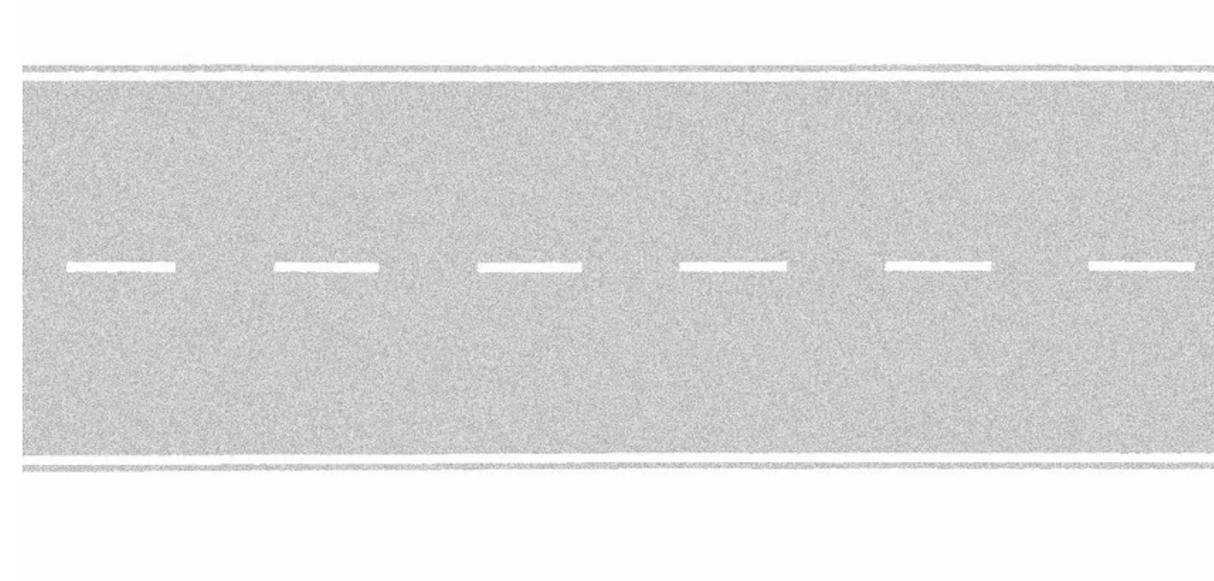 Noch 60703 carretera rural realista gris claro H0 escala 1:87 ho 00