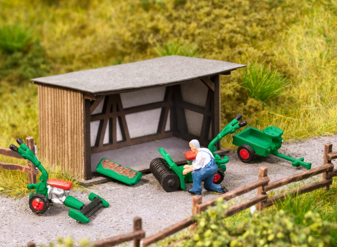 Noch 12041 trabajador en el campo H0 escala 1:87 ho 00