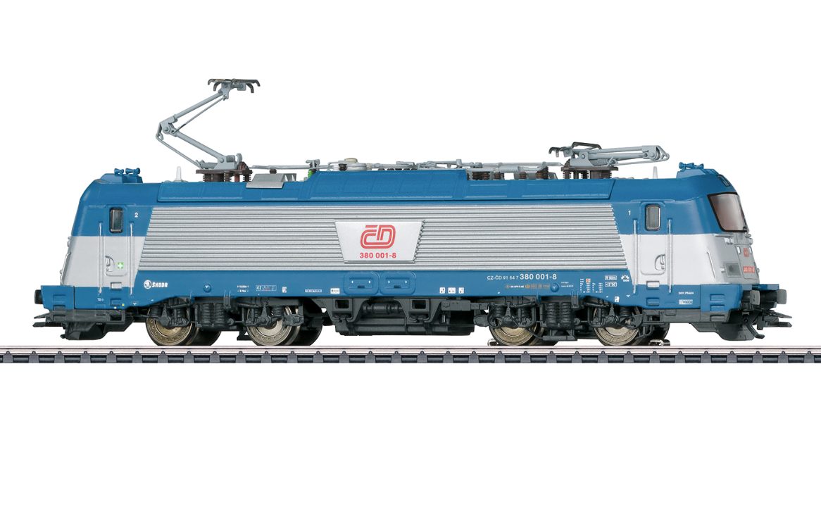 H0 1:87 Märklin 36209 Digital Locomotora eléctrica de la serie 380 modelo Škoda 109 E ČD