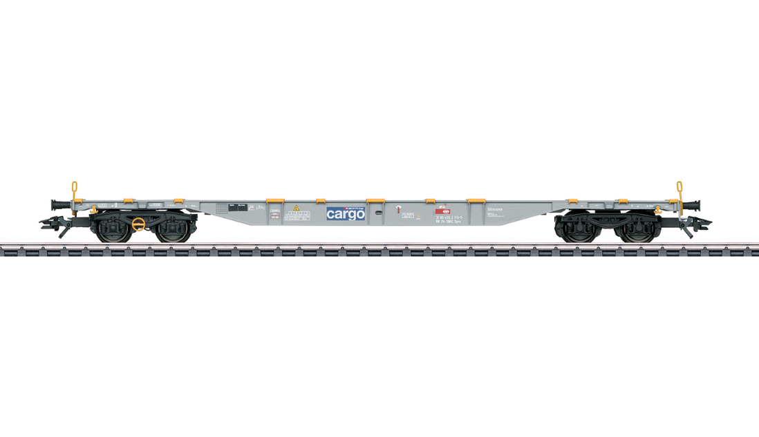 H0 1:87 escala Märklin 47106 Vagón portacontenedores Sgnss SBB CFF