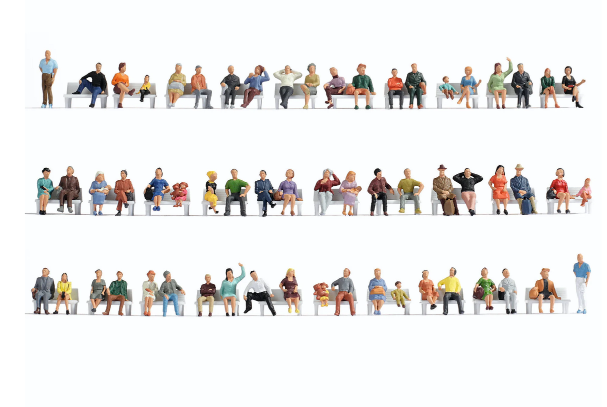 Noch 38402 Mega Economy Set personas sentadas N escala 1:160