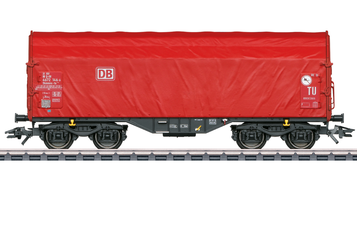 H0 1:87 escala Märklin 47226 Vagón de toldo deslizante Shimmns