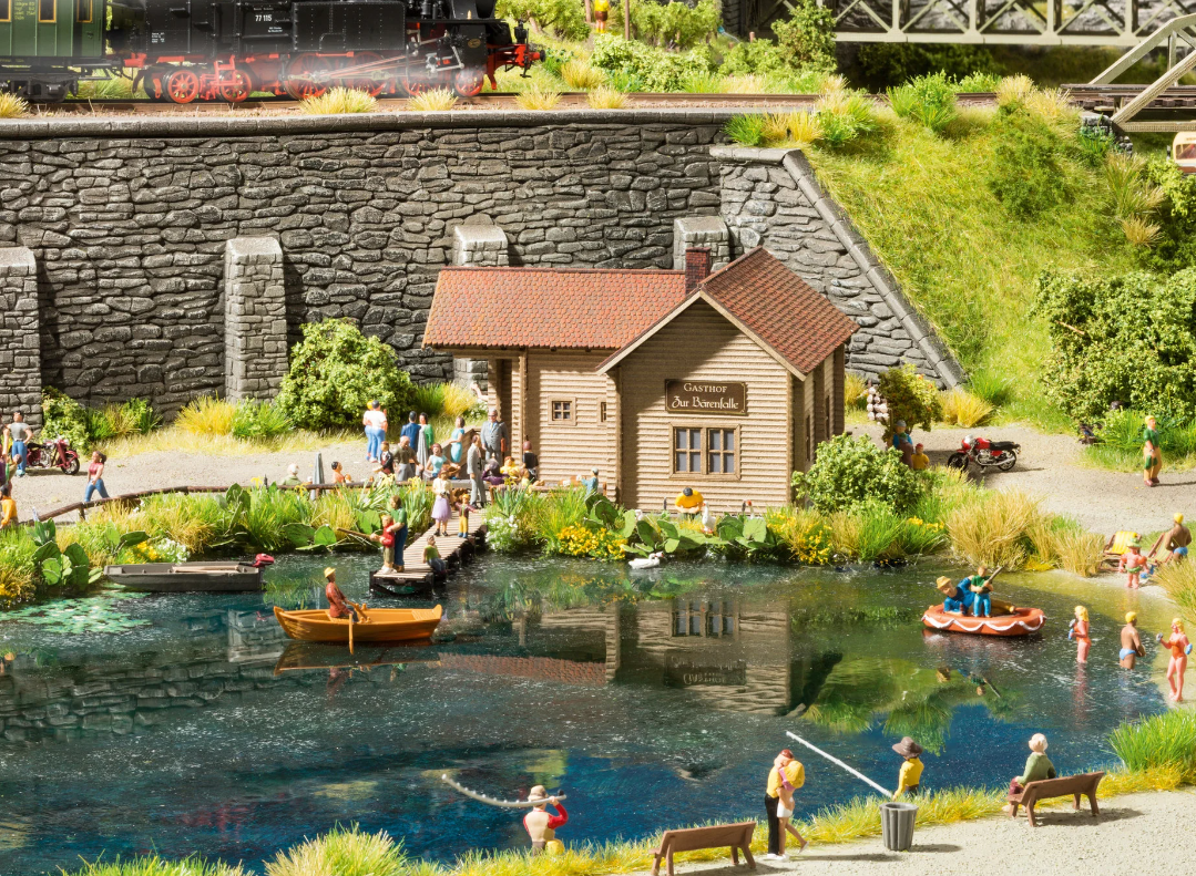 H0 1:87 escala Noch 60870 gel de agua transparente 200ml