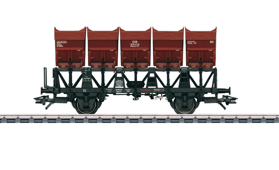 H0 1:87 escala Märklin 46355 Vagón volquete de cuba Ommi 51