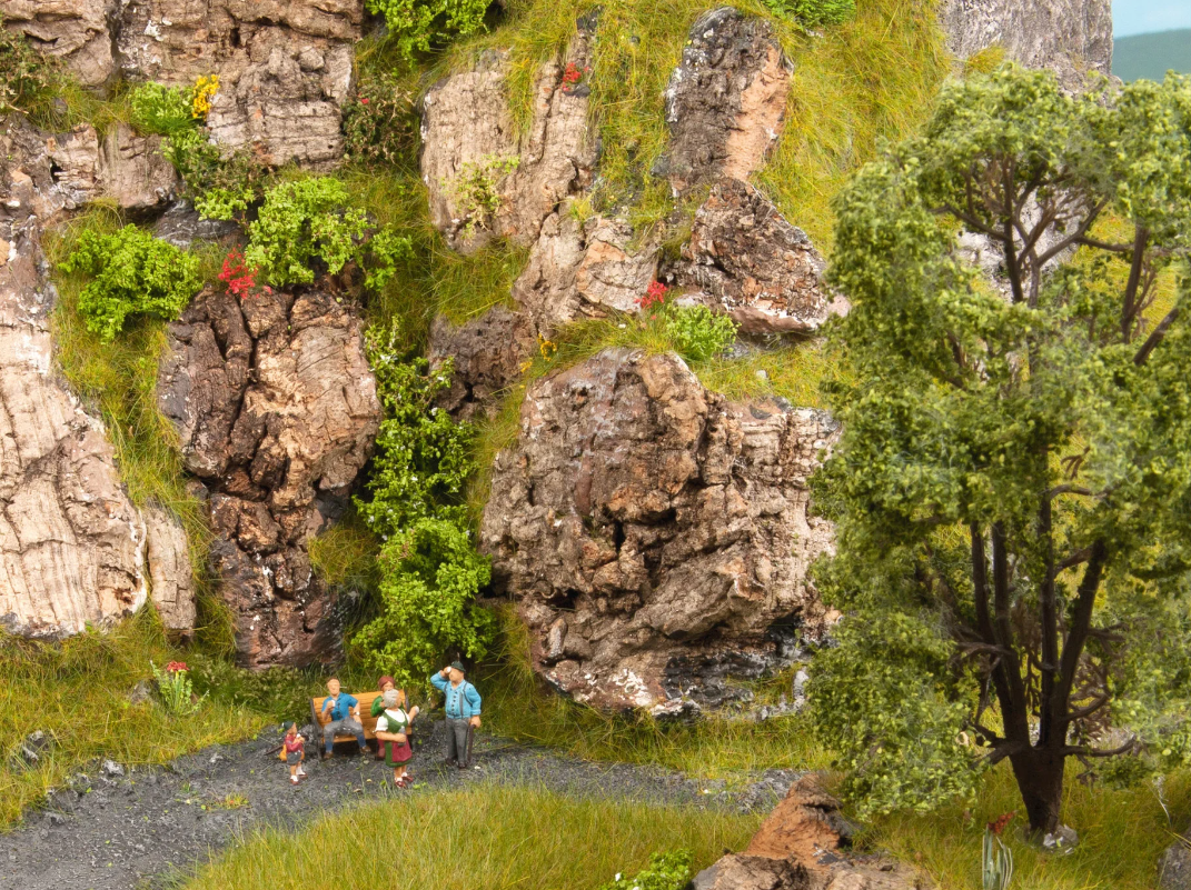 H0 1:87 escala Noch 08810 Rocas de corcho 80gr