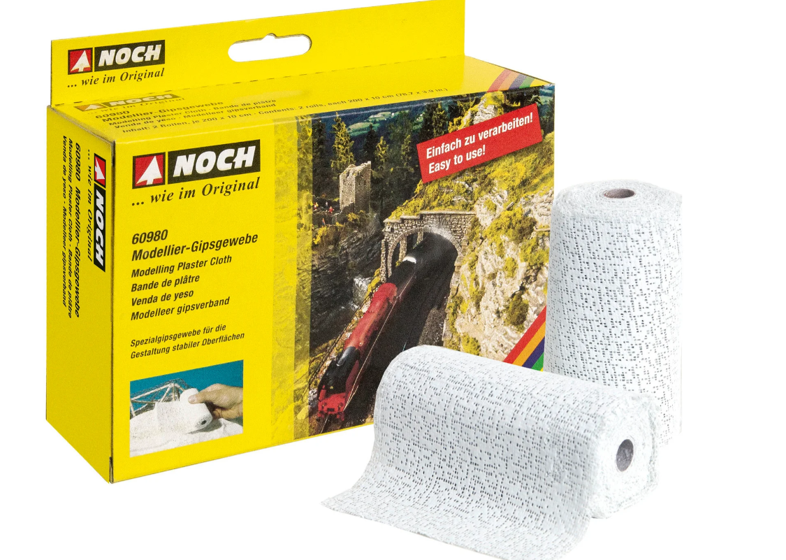 H0 1:87 escala Noch 60980 venda de yeso para maqueta