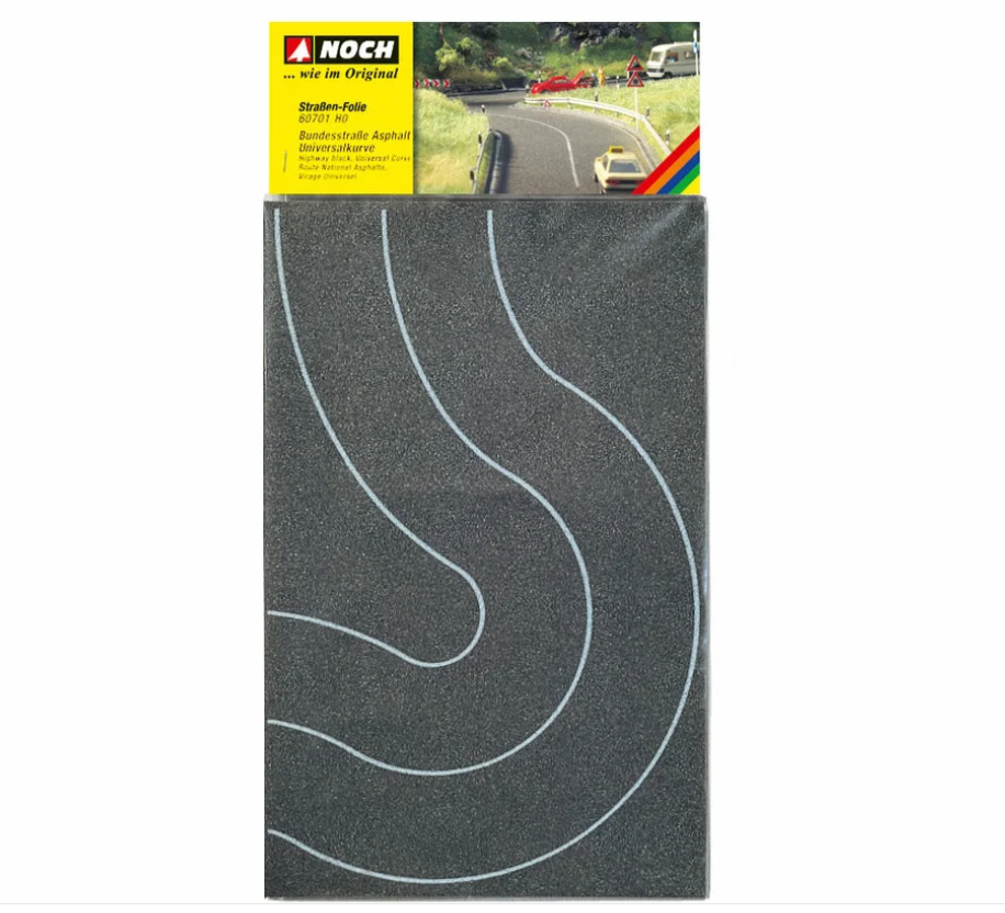 Noch 60701 Carretera federal Curva universal H0 escala 1:87 ho 00