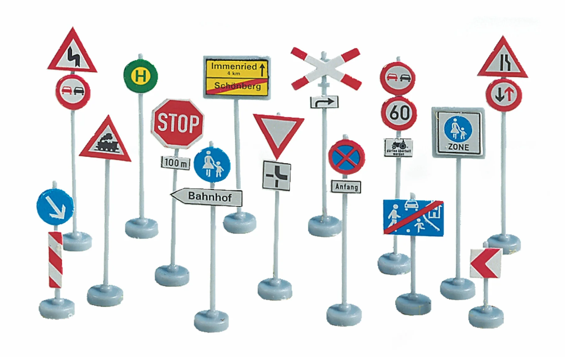 Noch 60521 señales de trafico H0 escala 1:87 ho 00