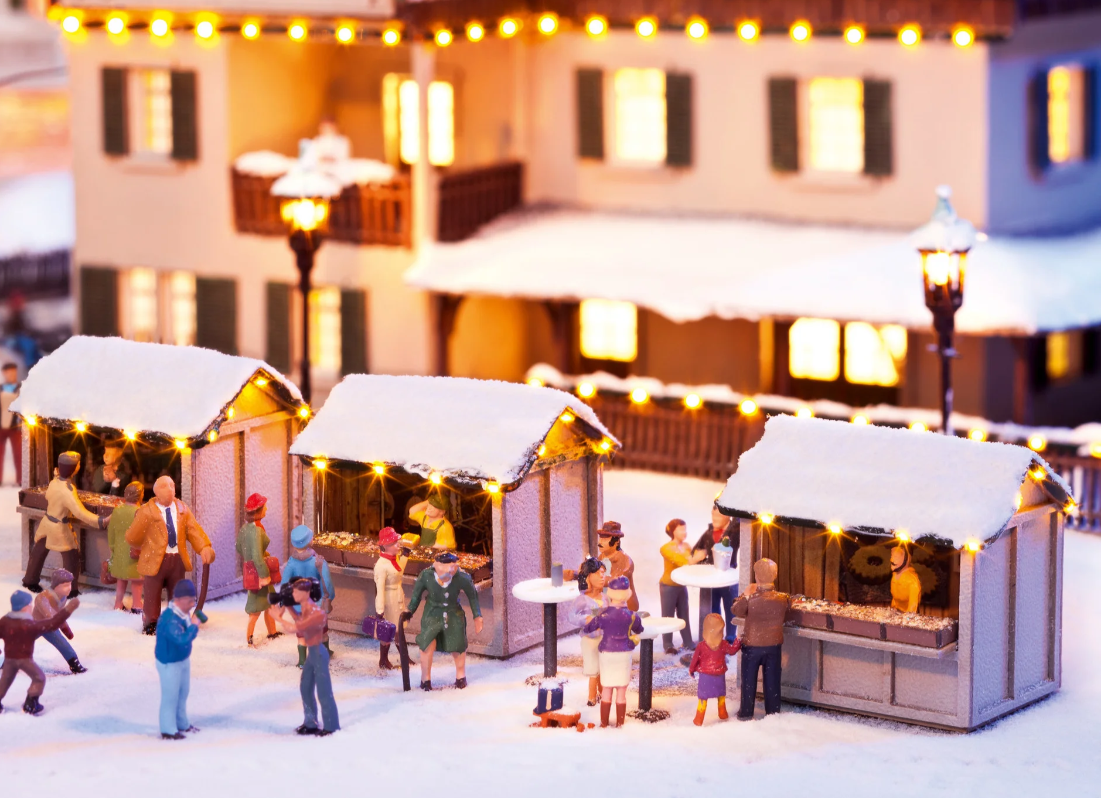 Noch 12026 en el mercado de navidad H0 escala 1:87 ho 00