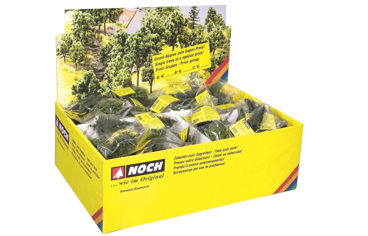 Noch 25952 Árboles caducifolios y coníferas 100 piezas H0 escala 1:87 ho 00