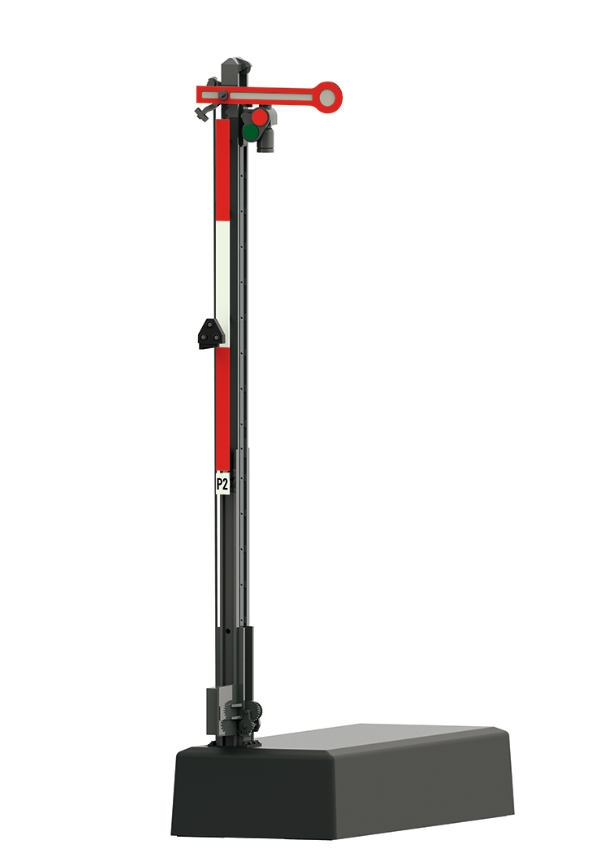 H0 1:87 escala Märklin 70393 Señal principal con poste estrecho Hp 0 / Hp 1