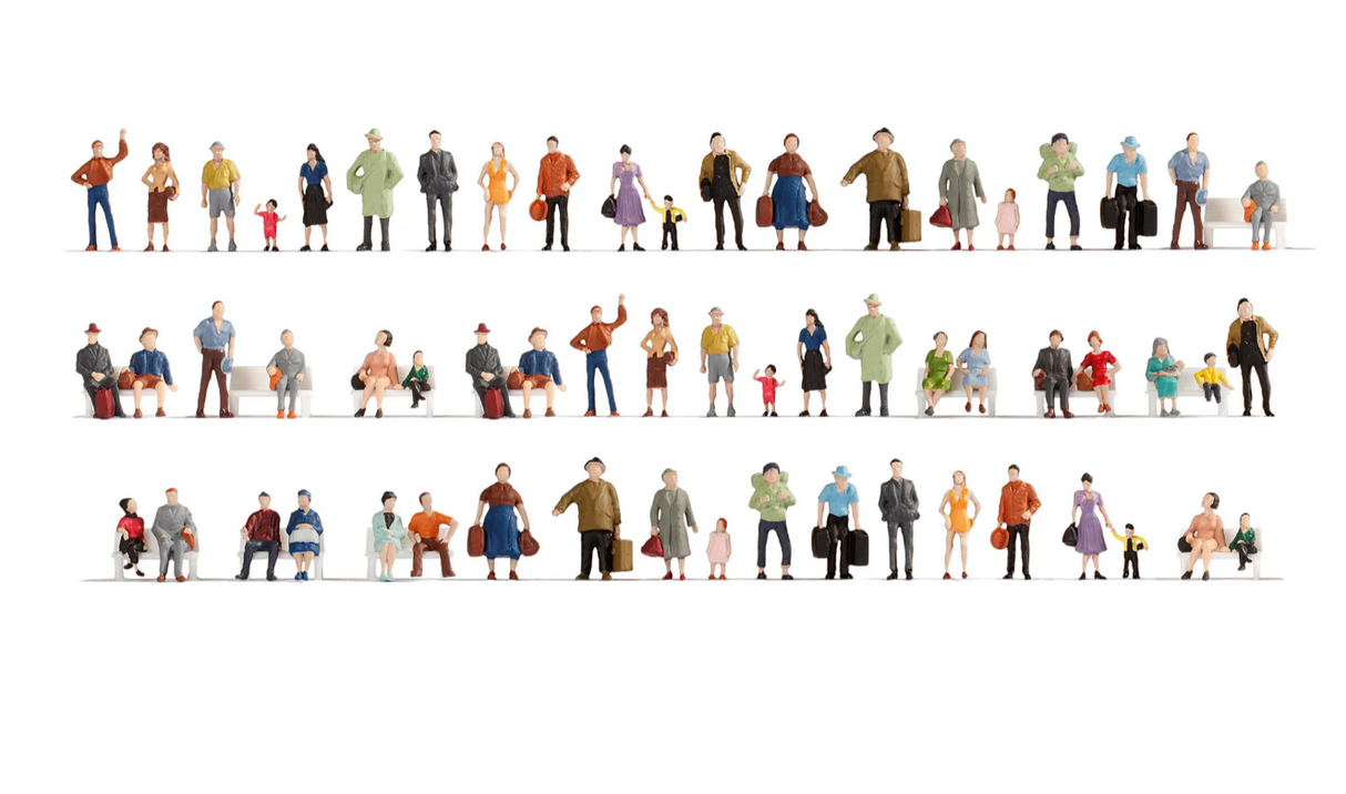 Noch 38401 Mega Economy Set personas N escala 1:160