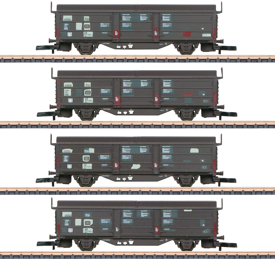 Z 1:220 Märklin 82155 Set de vagones de techo deslizante/paredes correderas Tbis 871 DB